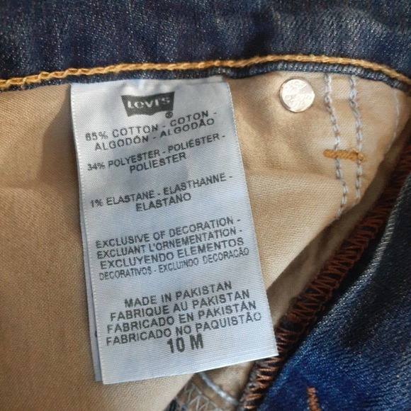 Levi's 512 Jeans Women's Size 10 M Bootcut Perfectly Slimming Med Wash (31×32) - Picture 8 of 11